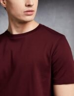 Men's Super Soft Round Neck Solid T-Shirt: Regular Fit