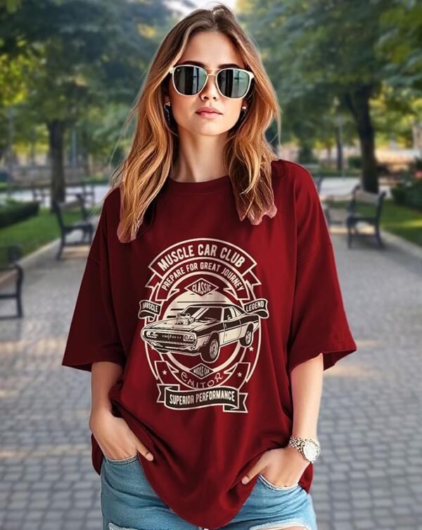 Oversized T-Shirts Womens || Printed Tshirt for Women