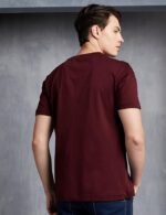 Men's Super Soft Round Neck Solid T-Shirt: Regular Fit